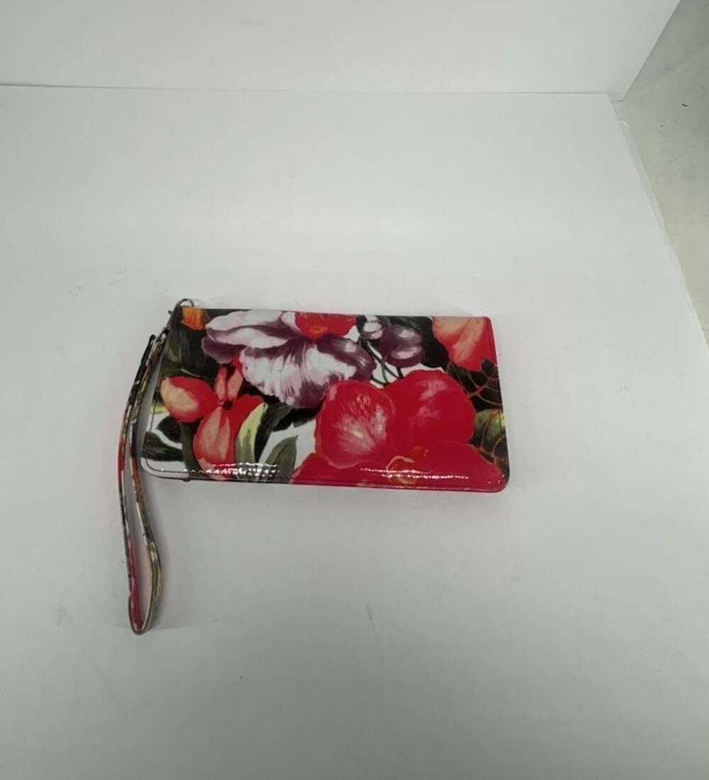 Christian Lacroix Marcelle Floral Wallet Clutch Wristlet